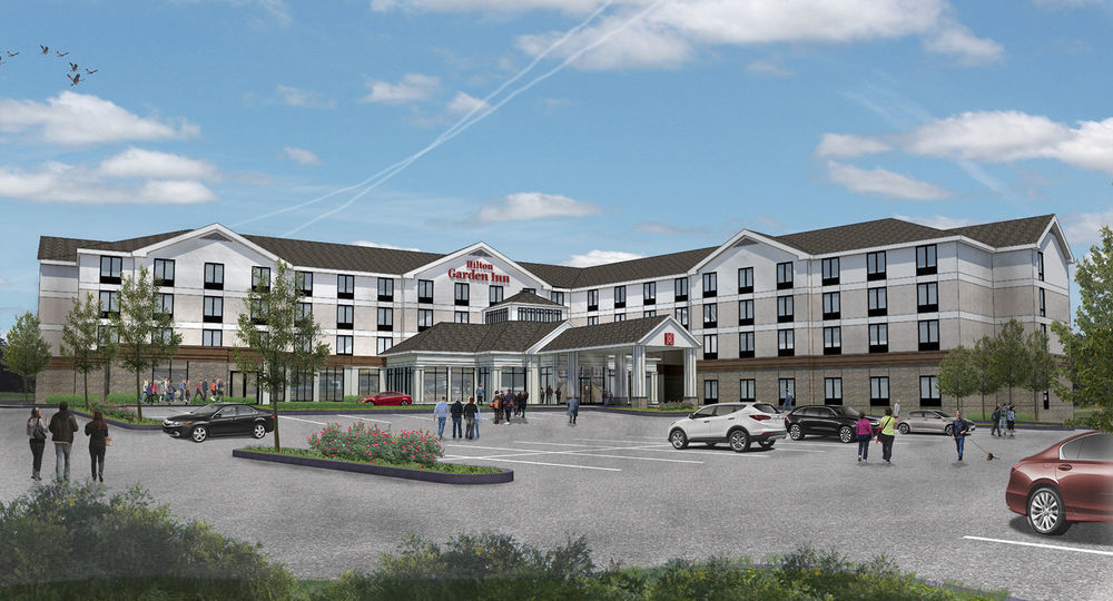 Hilton Garden Inn Roslyn Buitenkant foto